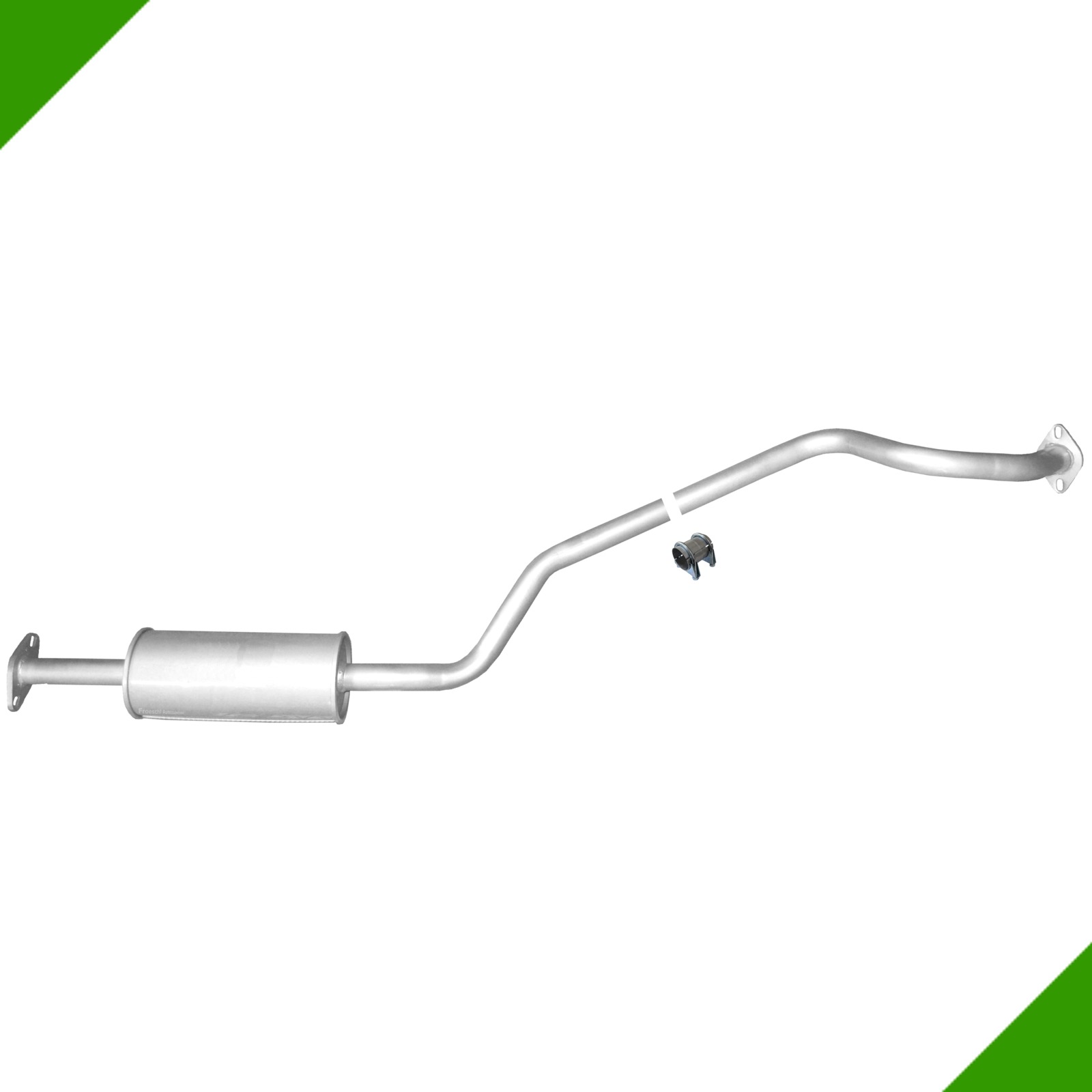 Volvo V70 XC70 2,3i T 2,4 Td Turbo Endtopf Auspuff Auspuffanlage Chrom Endrohr
